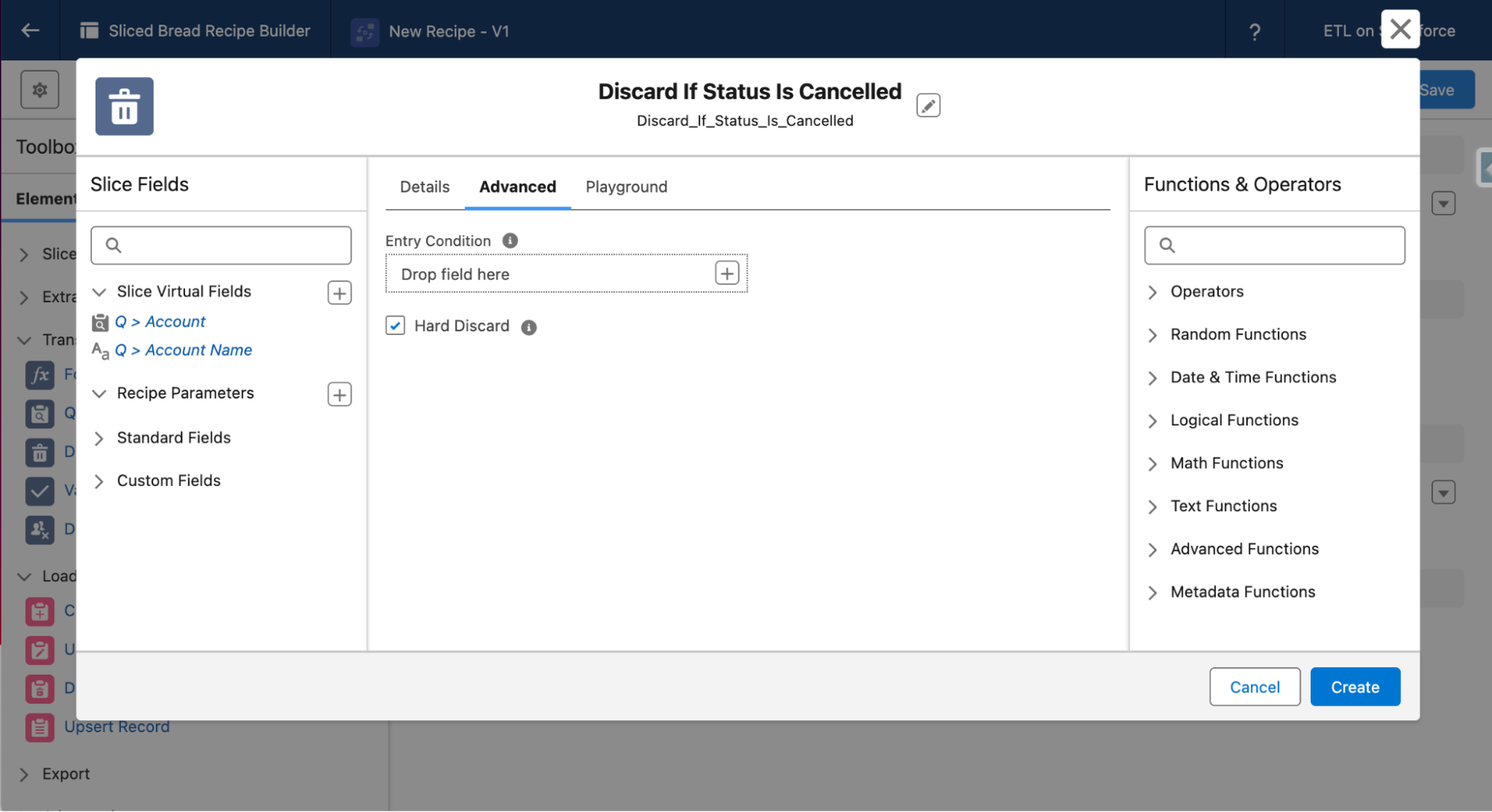 Hard Discard feature