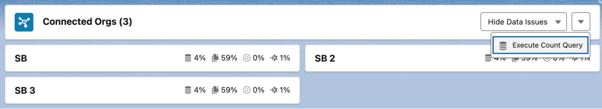 Execute Count Query 1