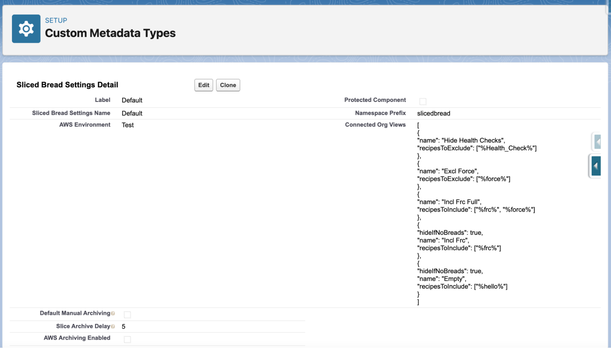 Connected Orgs views 2