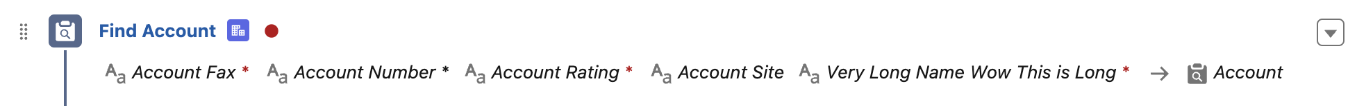 New icon for query result
