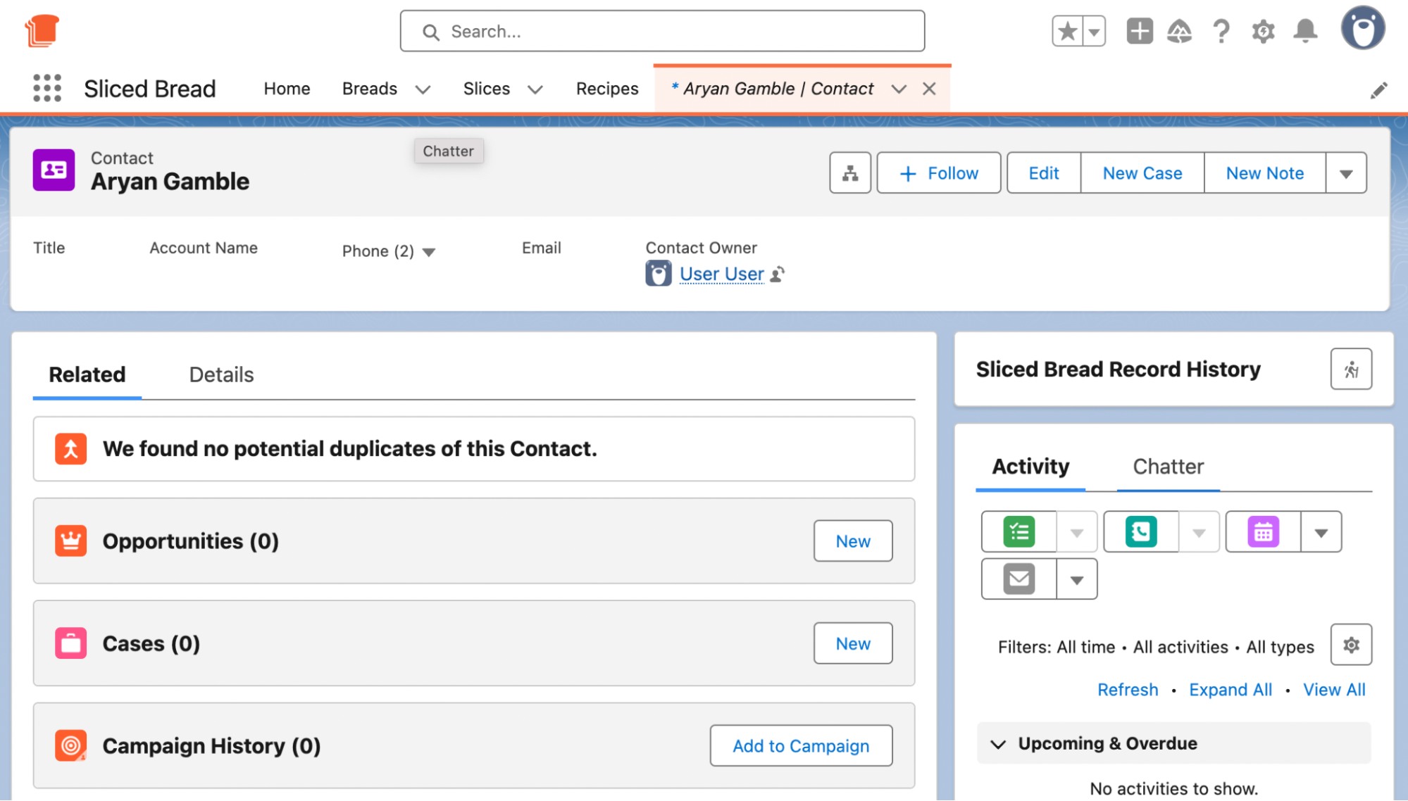 Record history component 1